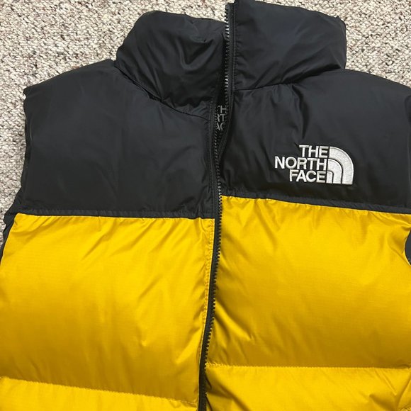 North Face 1996 Retro Nuptse Puffer Vest Men Black - Picture 3 of 7